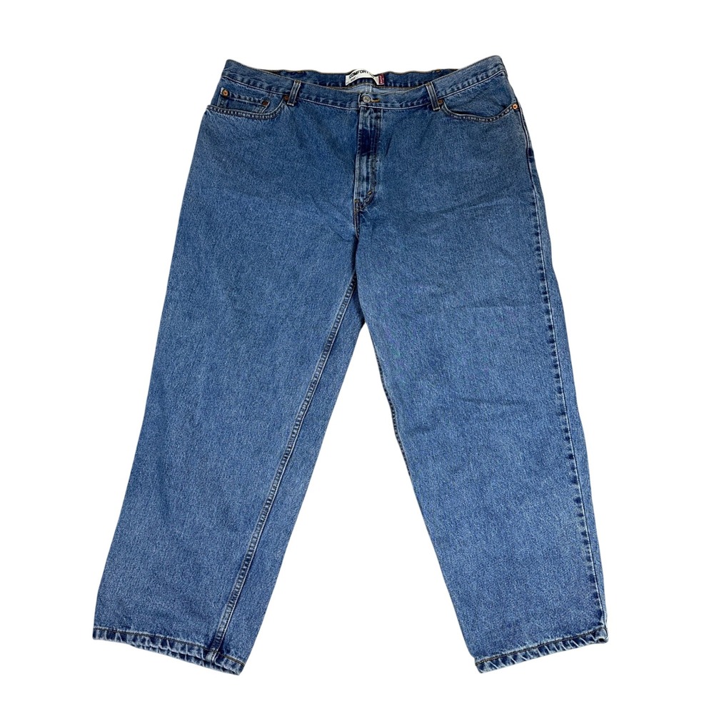 Levis 560 Comfort Fit Jeans Mens 43x28 Blue Denim Tapered Leg Relaxed Loose Fit